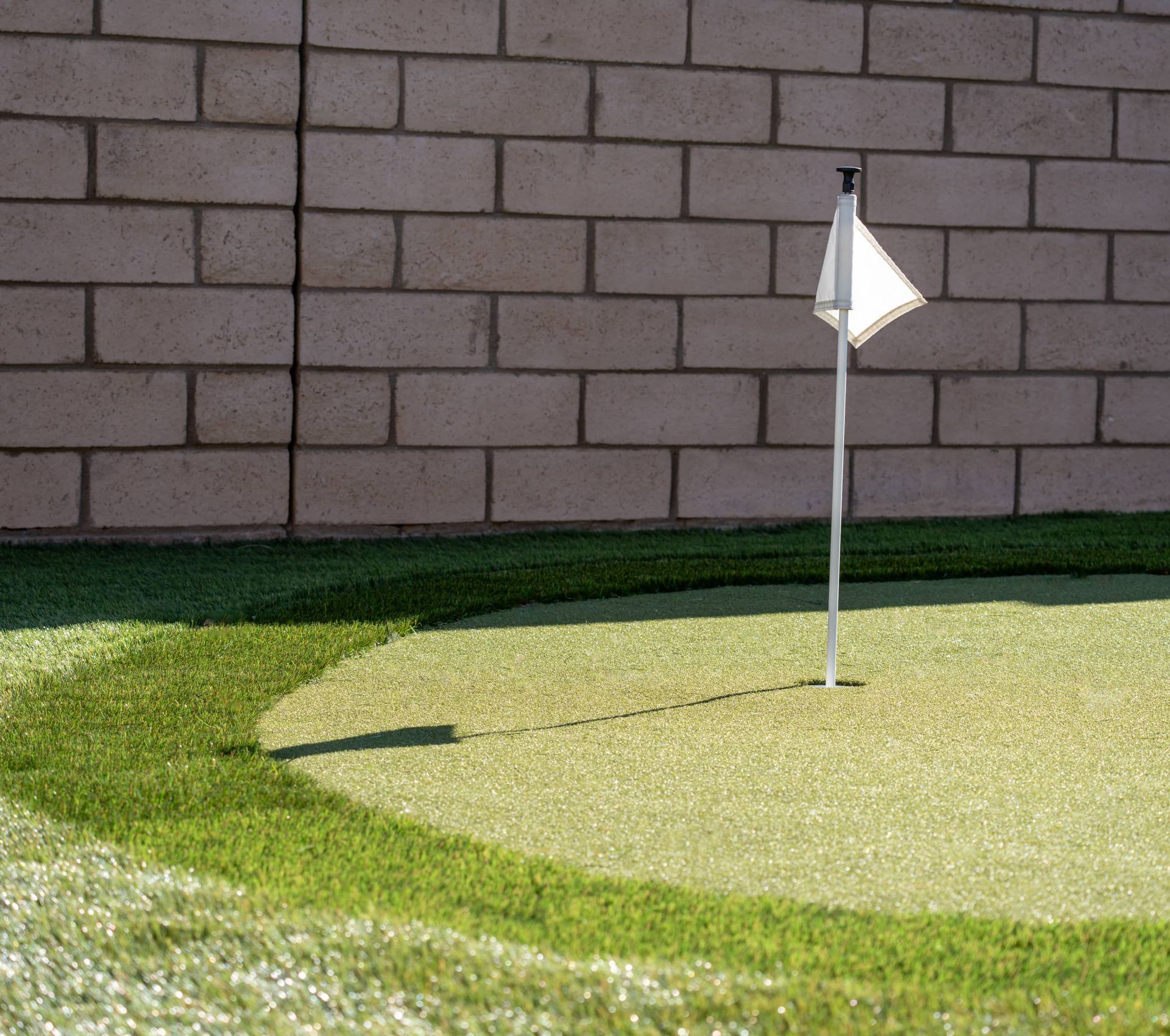 golf ball in grass