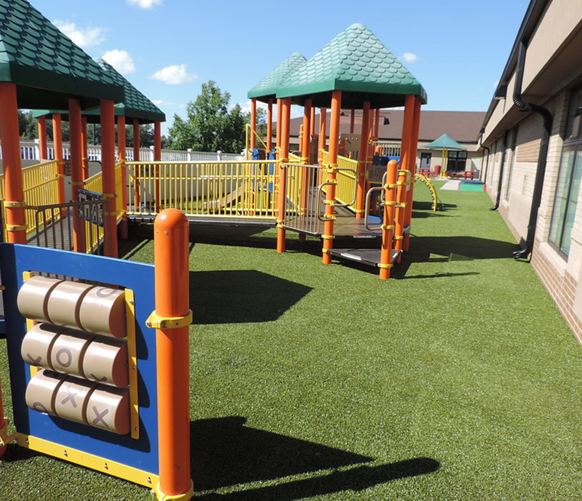 Playground Grass safety surfacing