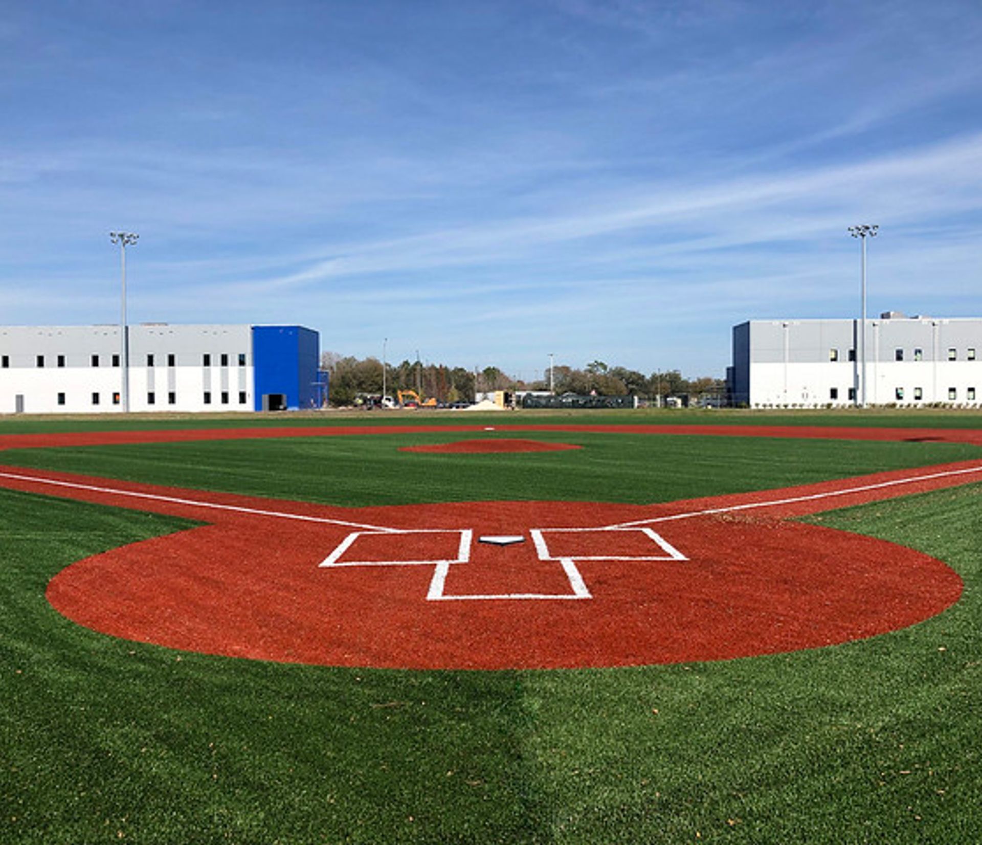 SportsGrass athletic turf installation