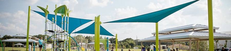 artificial turf installed at a playground