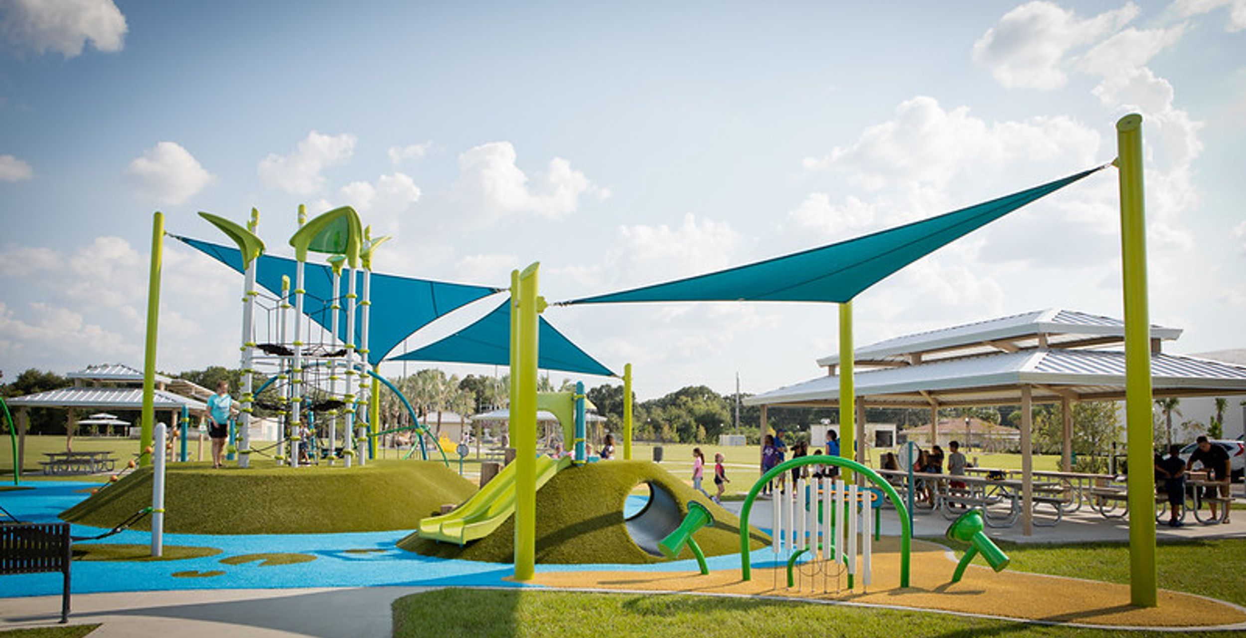 Turf at playground