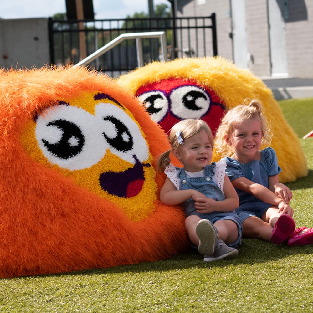 Foreverlawn Fuzzy Friends, Large Playground Playthings
